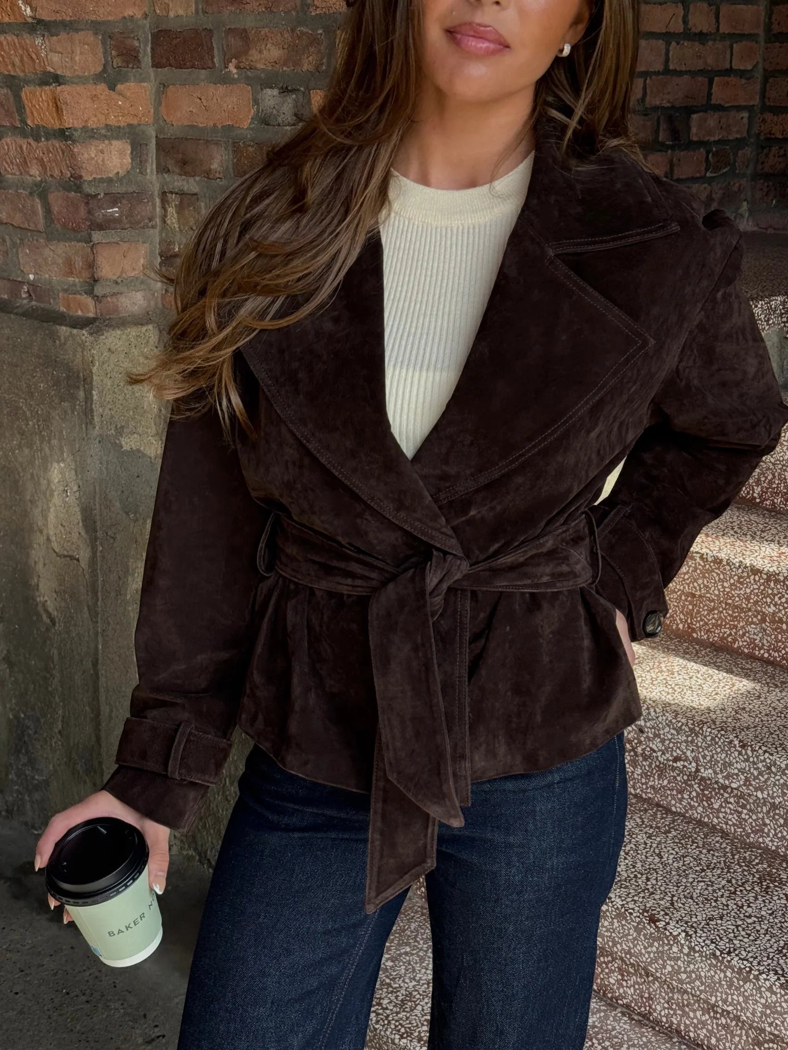 VMJANICEBETTY Jacket - Chocolate Torte